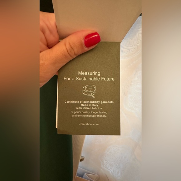 Chiara Boni - Sage green dress - Size 8 / 44 - NWT - Picture 8 of 10